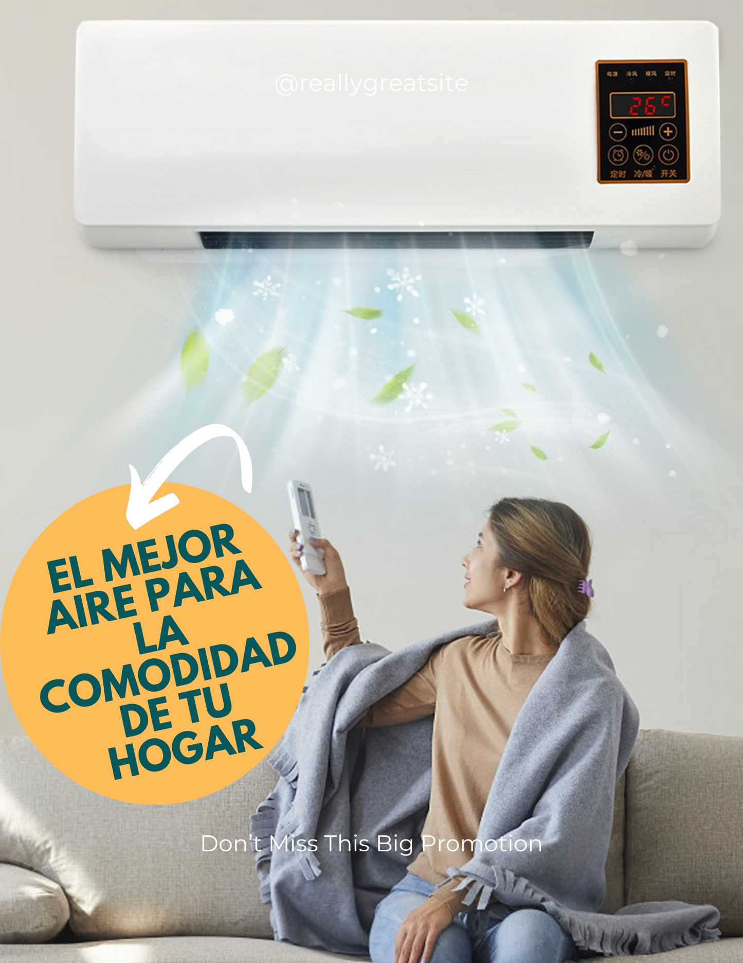 Mini Aire acondicionado Portátil