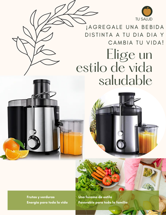 EXTRACTOR DE JUGO DE 800W